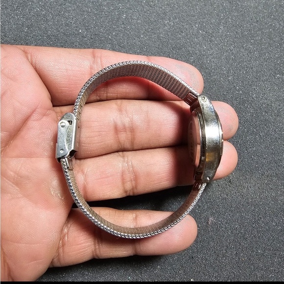 Watch-It Ladies Date Just Quartz Watch MLN3023 Silver Tone Working - Picture 6 of 8